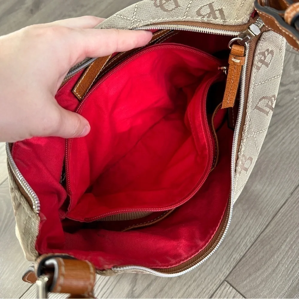 Dooney & Bourke Americana Signature Erica Hobo Bag